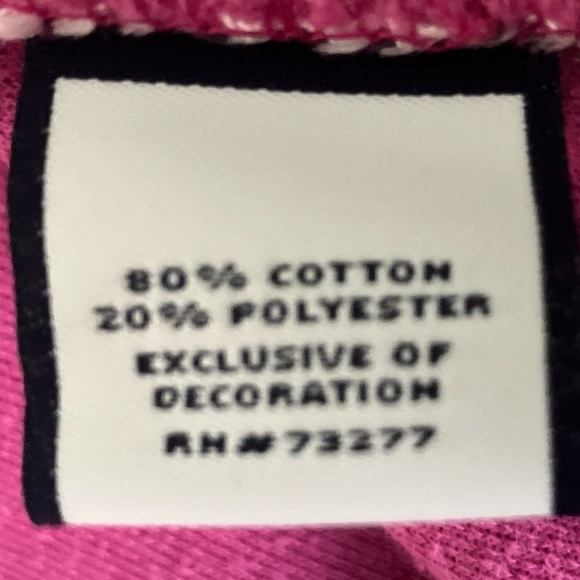 Fila Sport Pink Velour Zip Up Hooded Sweatshirt Jacket With Embellishments S - Picture 6 of 6